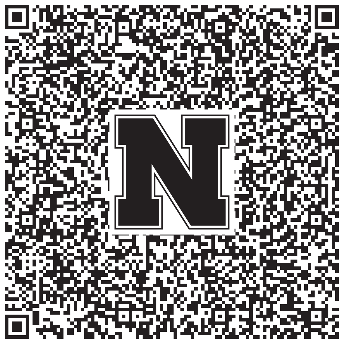 QR code linking to Nadine Thatch vcard