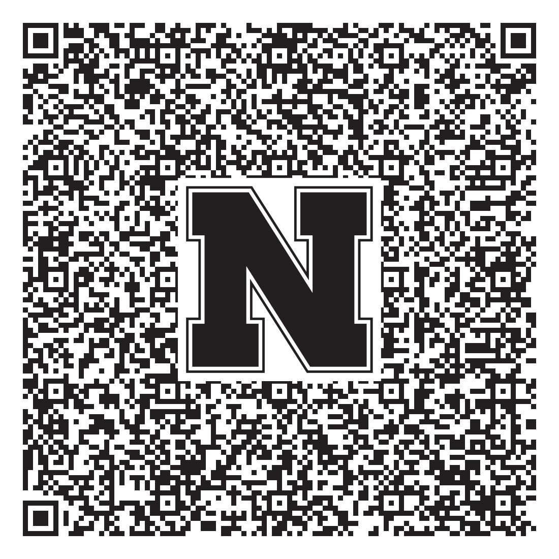 QR code linking to Natalie Thompson vcard