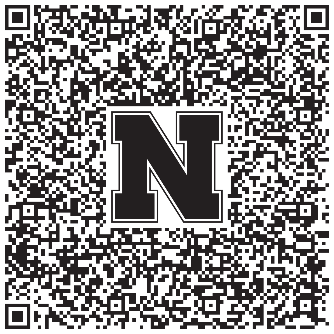 QR code linking to Pierce Allison vcard