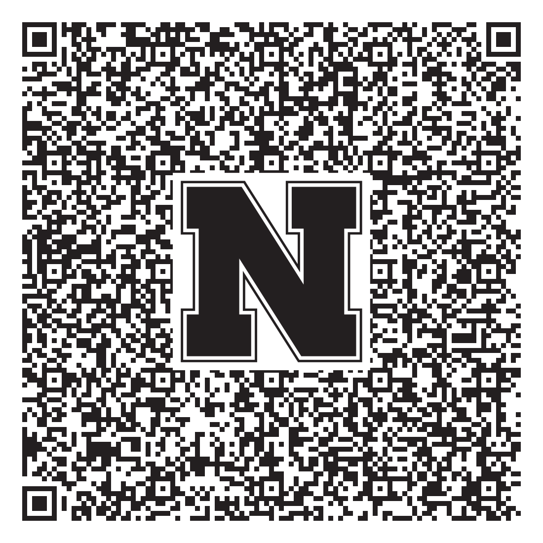QR code linking to Peter Baenziger vcard