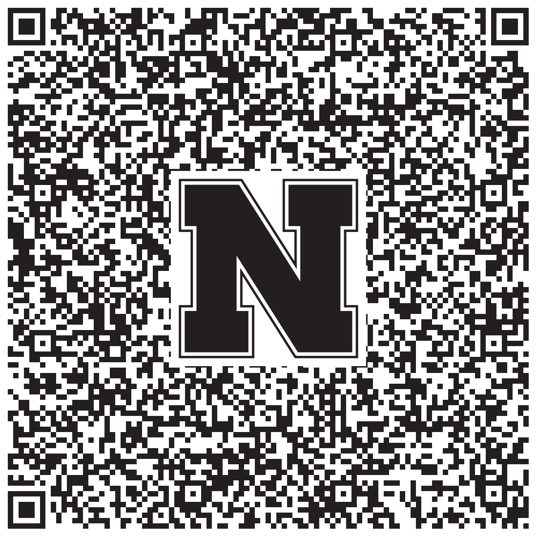 QR code linking to Peg Bergmeyer vcard