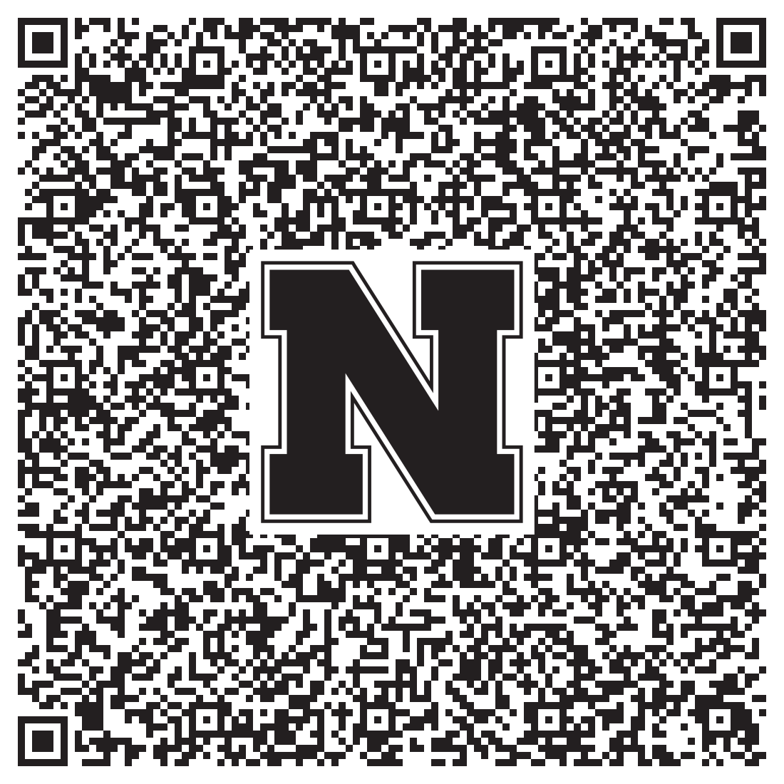 QR code linking to Patrick Huberty vcard