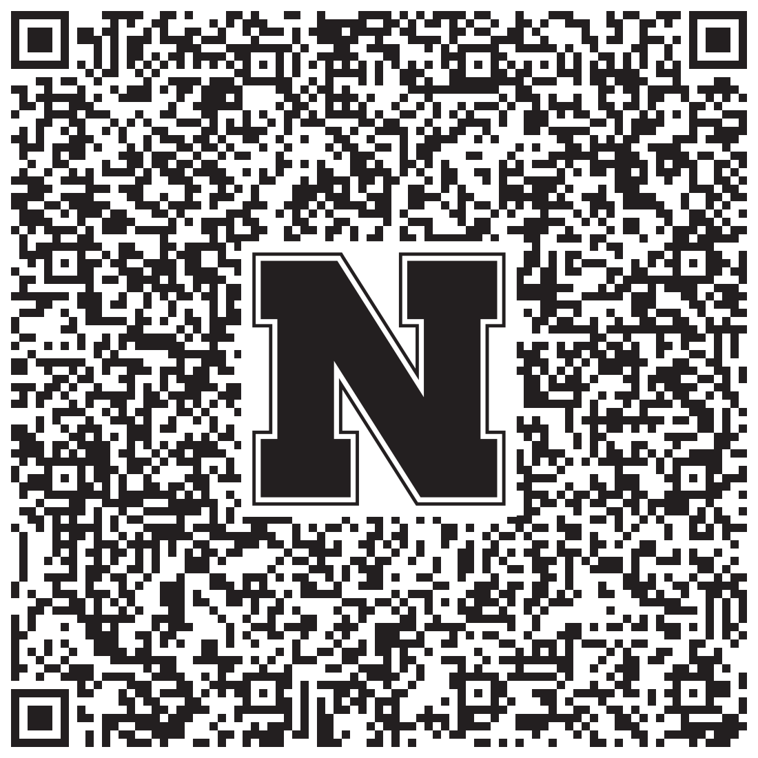 QR code linking to Paden Outz vcard