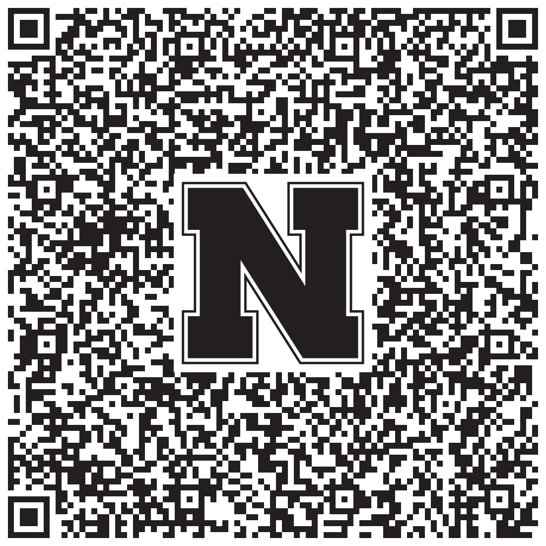 QR code linking to Parker Thomsen vcard
