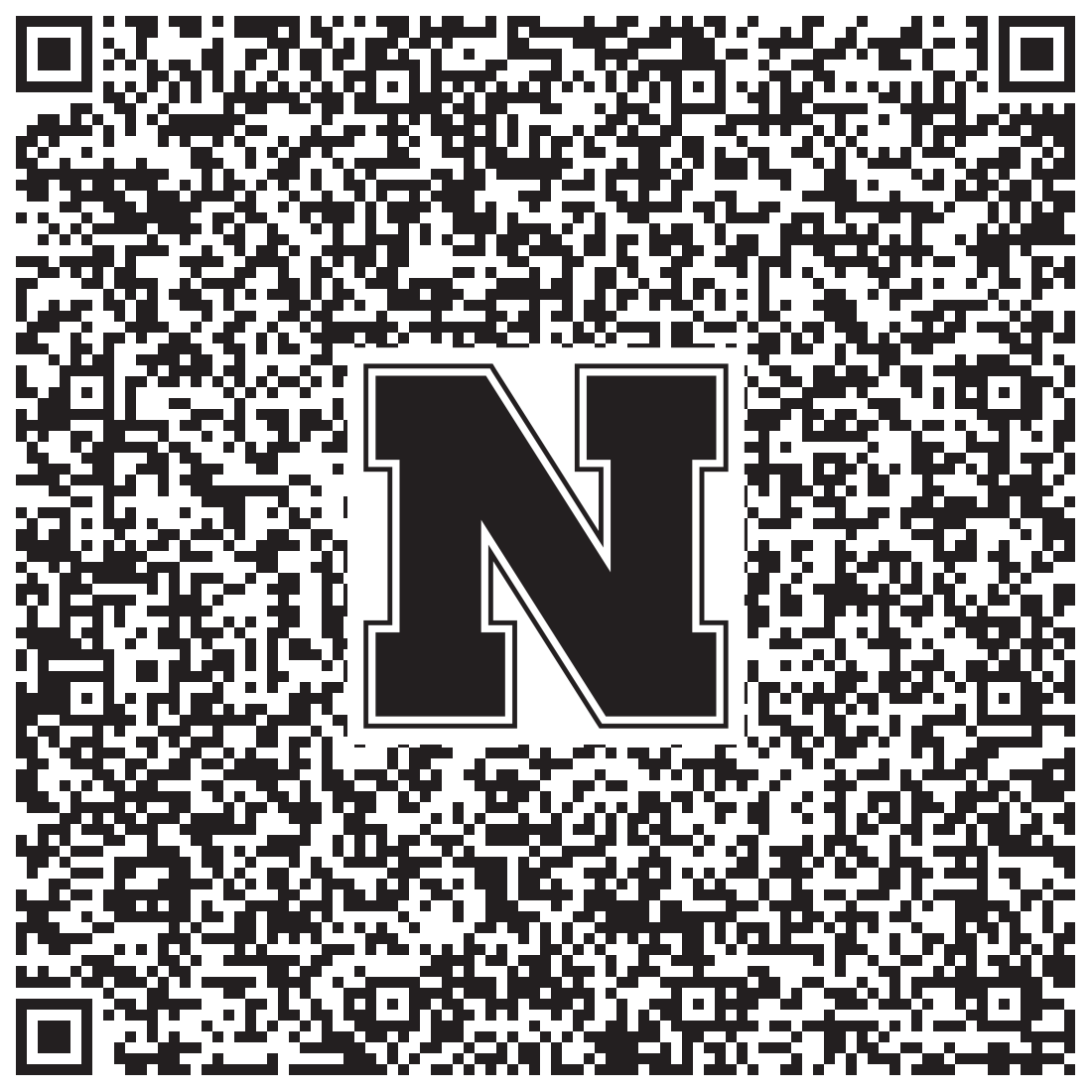 QR code linking to Penny Wedige vcard