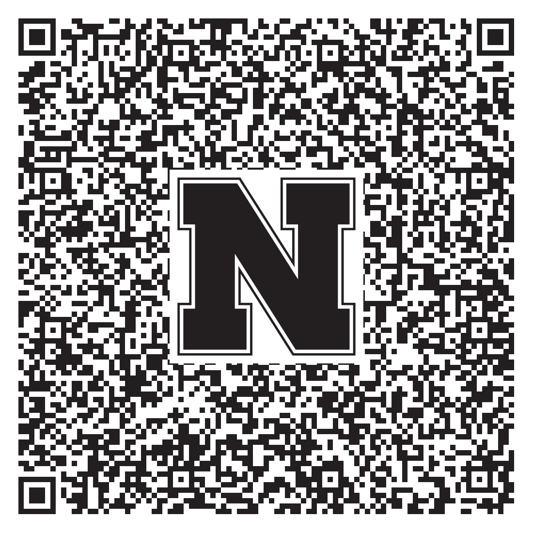 QR code linking to Quinn Baedke vcard
