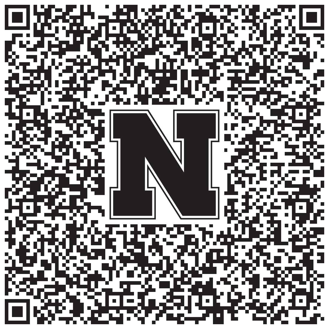 QR code linking to Roxie Anderson vcard