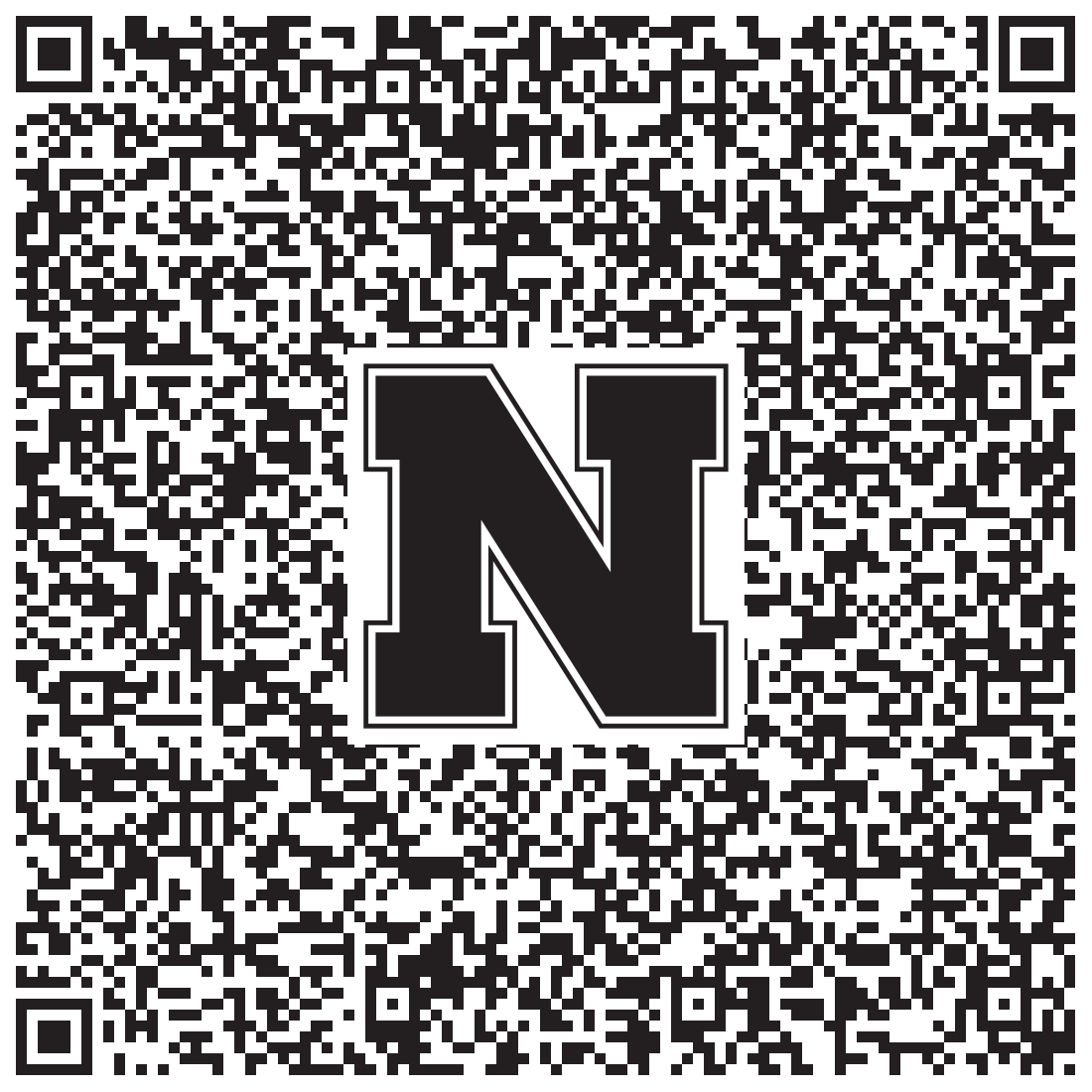 QR code linking to Roger Campbell vcard