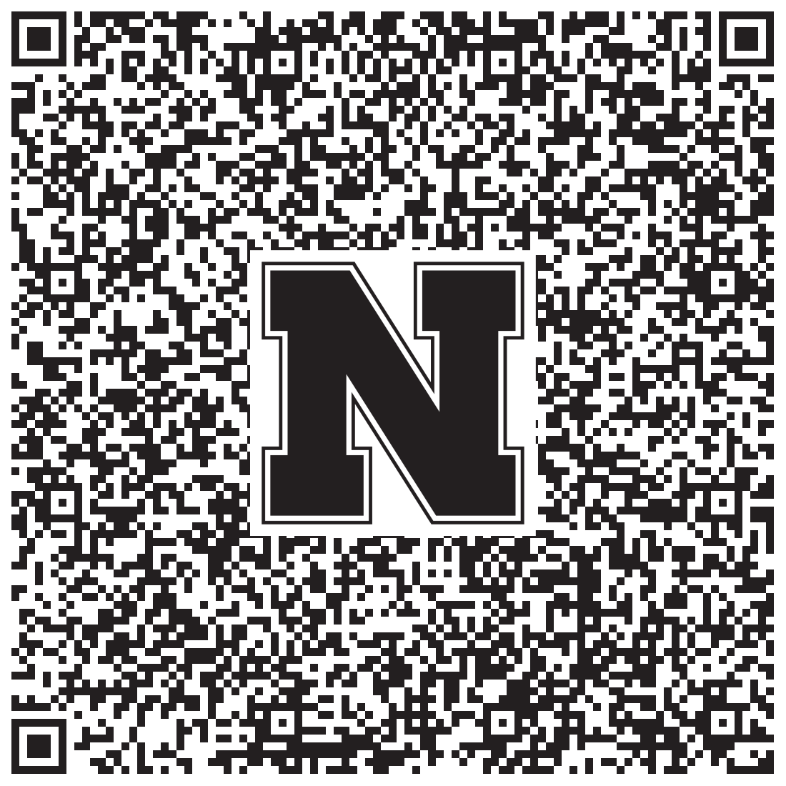 QR code linking to RayGene Elliott vcard
