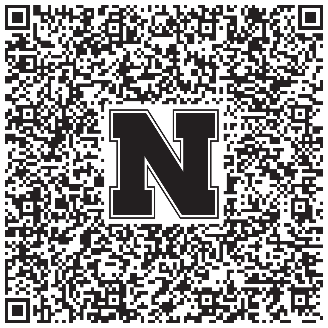 QR code linking to Rye Fedderson vcard