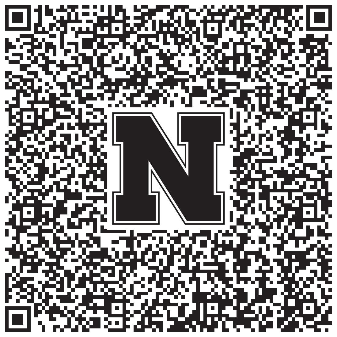QR code linking to Rece Frahm vcard
