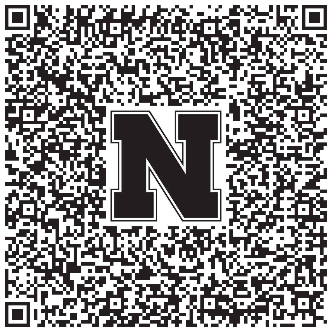 QR code linking to Roy French vcard