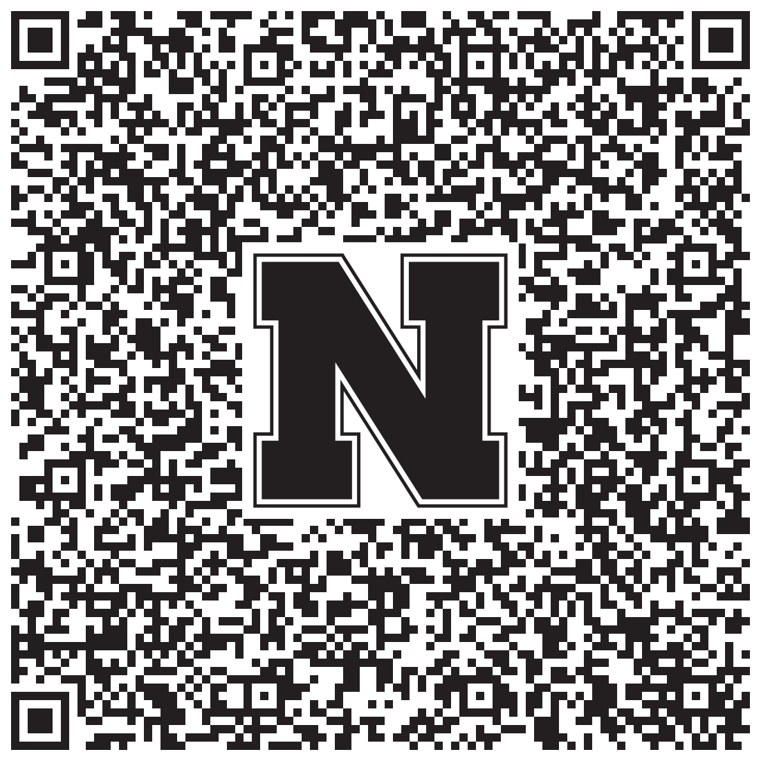 QR code linking to Rachel Harre vcard