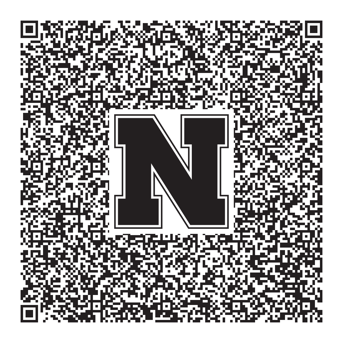 QR code linking to Ronald Hollins vcard