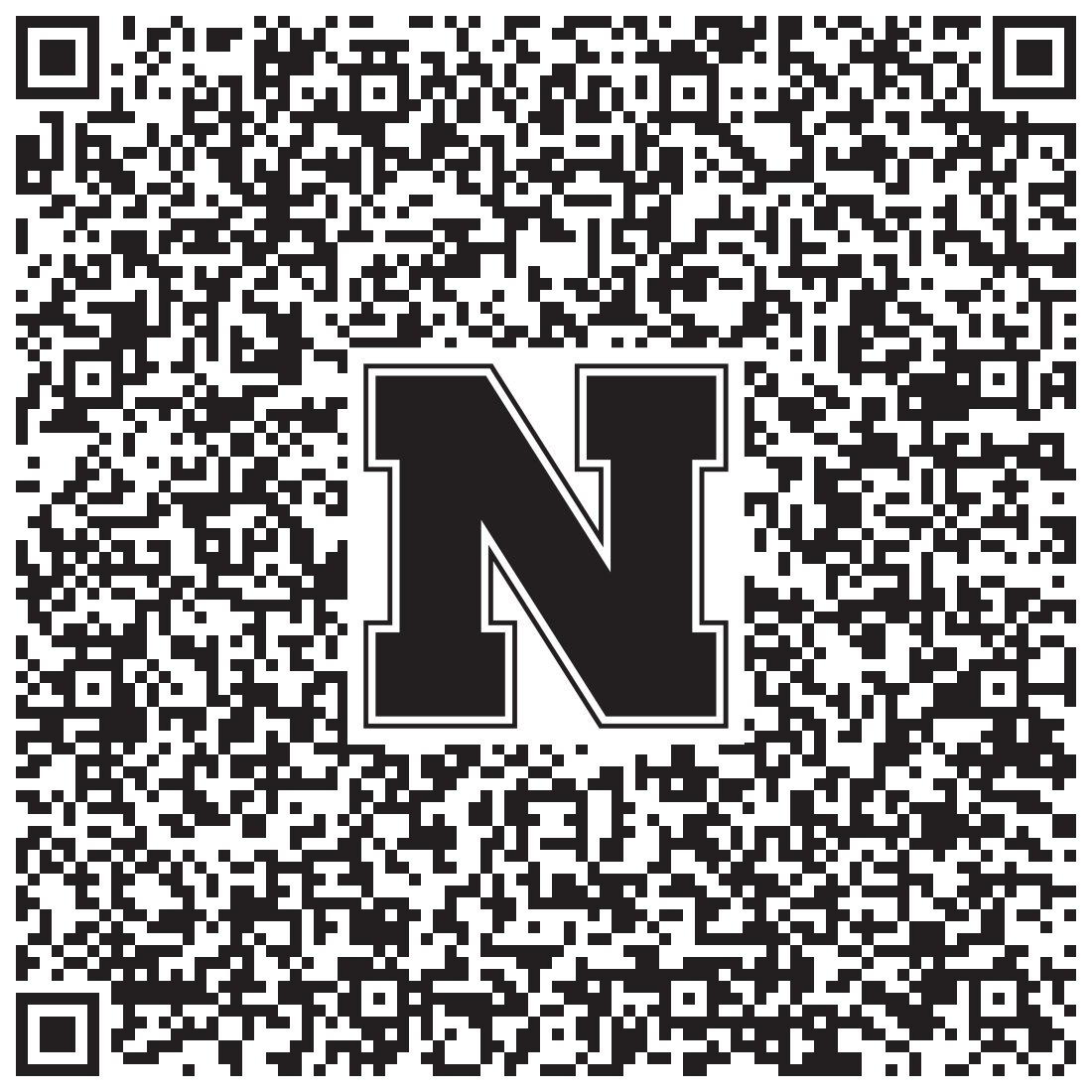 QR code linking to Robert Michel vcard