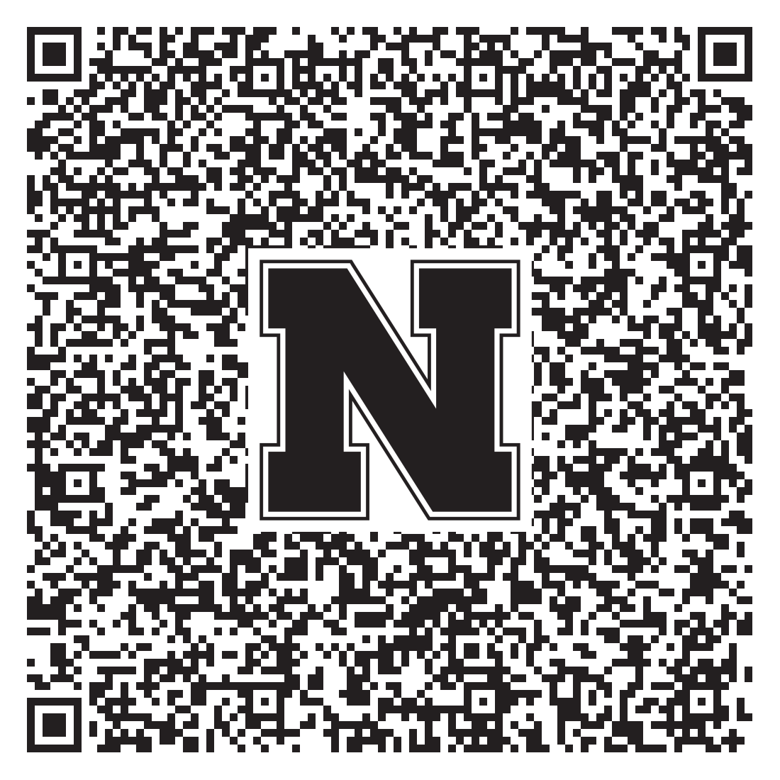 QR code linking to Rebecca Nelson vcard