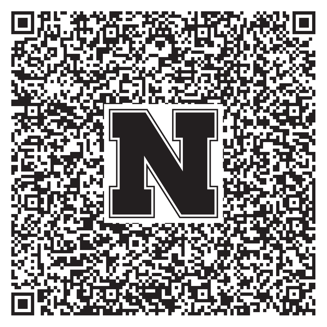 QR code linking to J Ron Nelson vcard