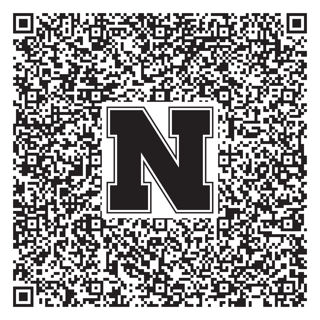 QR code linking to Rebecca Swanson vcard