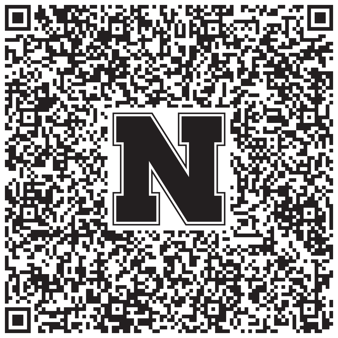 QR code linking to Roger Young vcard