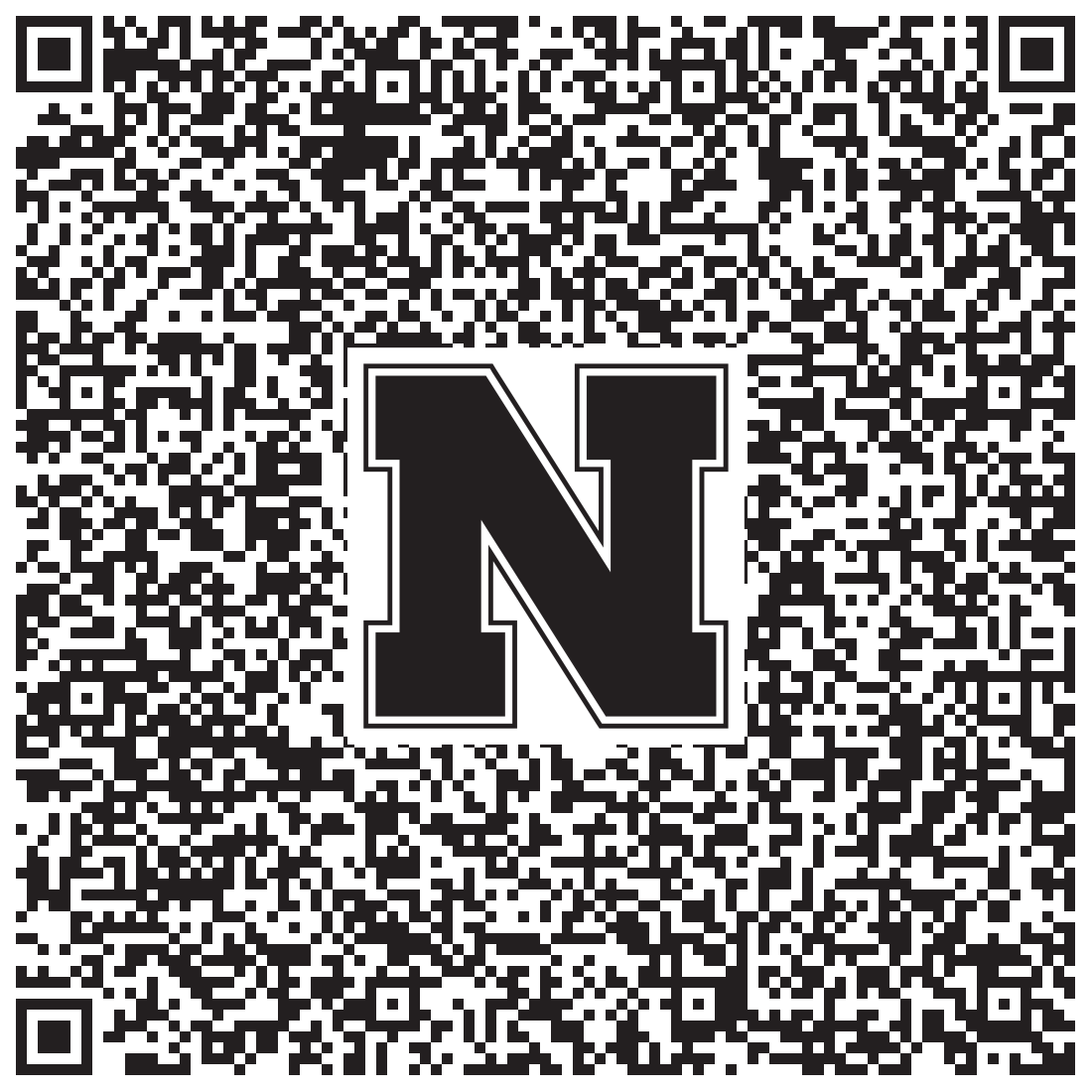 QR code linking to Benjamin Fann vcard