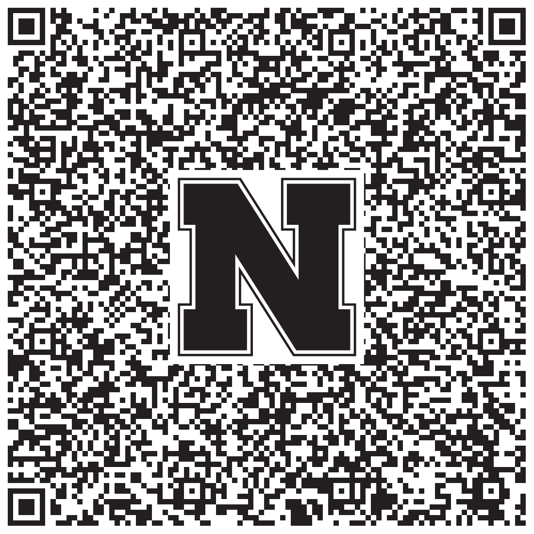 QR code linking to Erika Stamp vcard