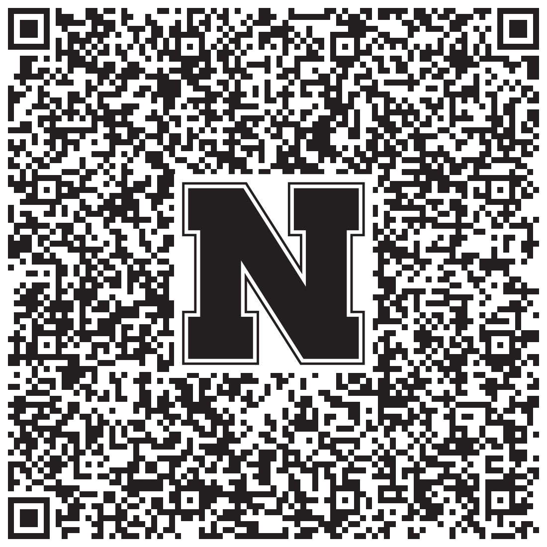 QR code linking to Justin Brouillette vcard