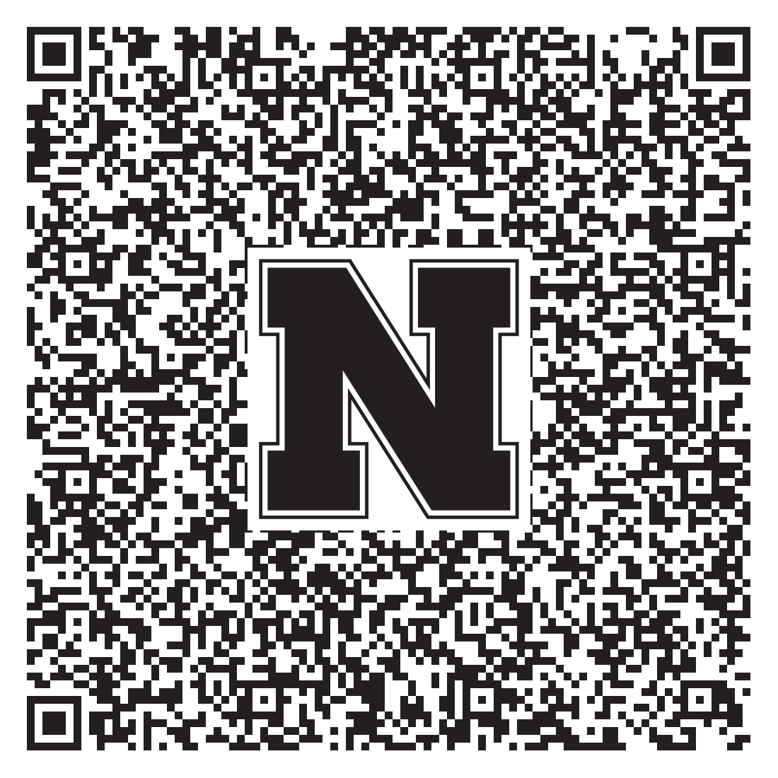 QR code linking to Michael Hoxmeier vcard