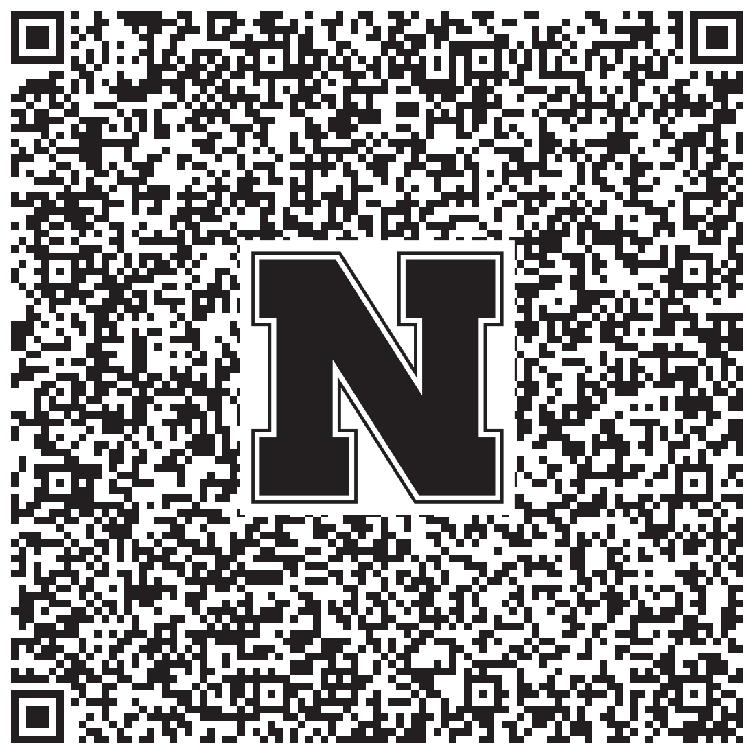 QR code linking to Kevin James vcard