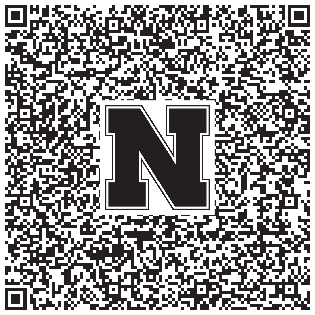 QR code linking to Mel Sinnard vcard
