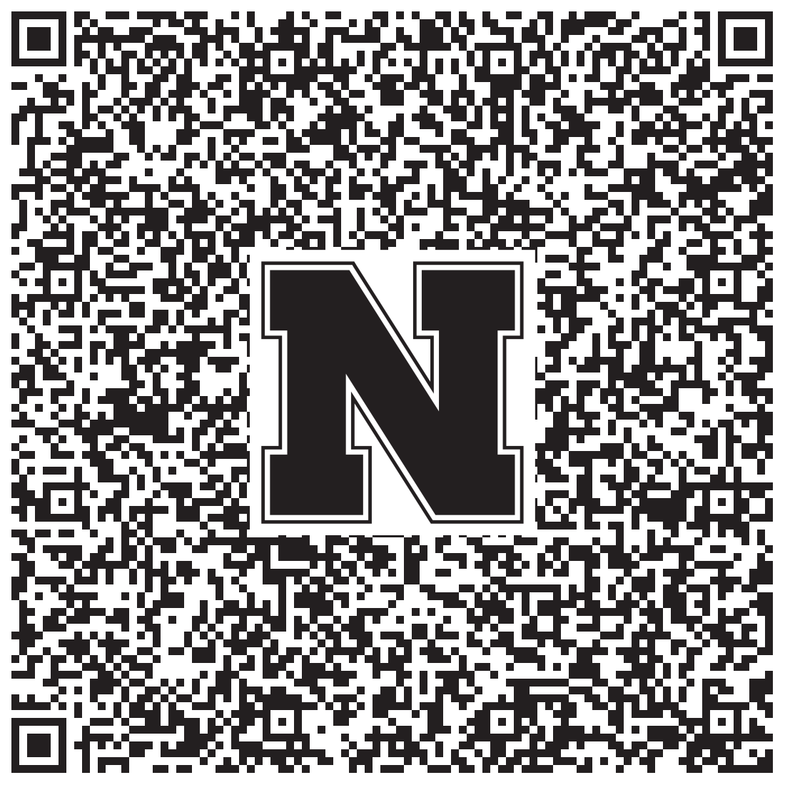 QR code linking to Nicole Baker vcard