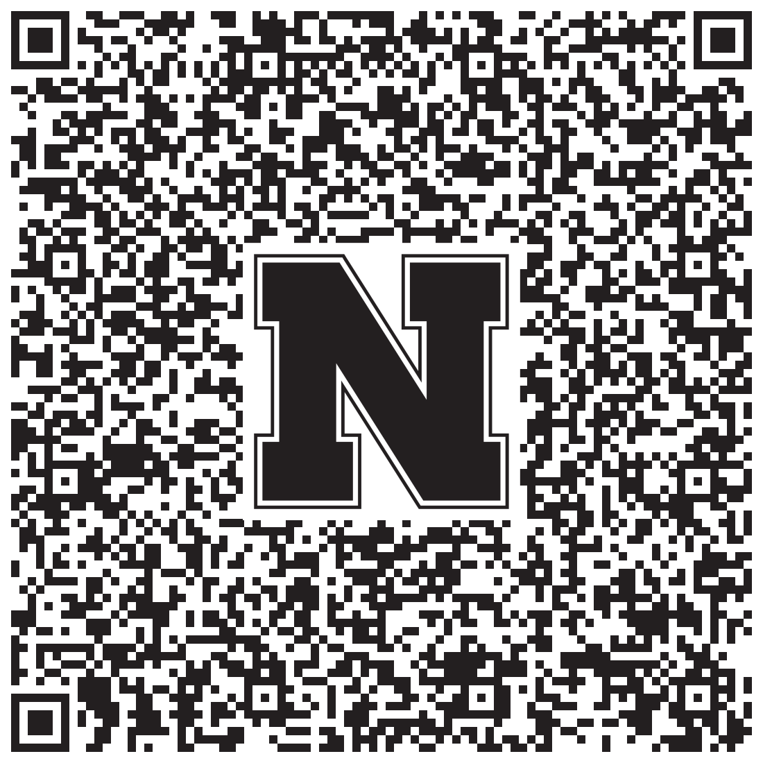QR code linking to Sam Brazerol vcard