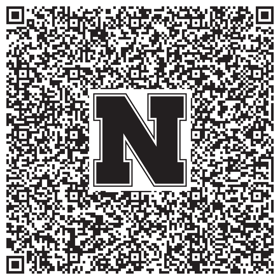 QR code linking to Sam Christensen vcard
