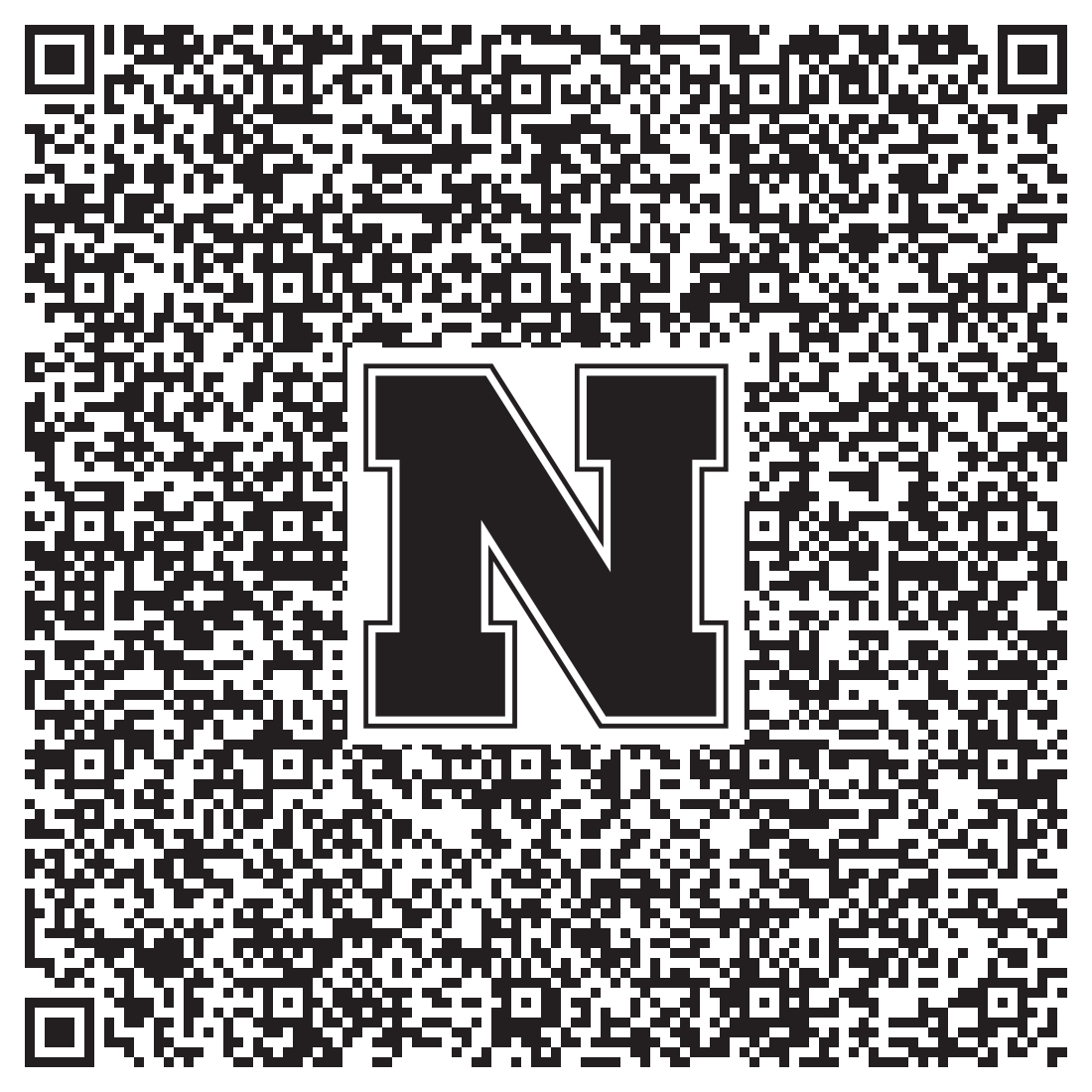 QR code linking to Sara Fedderson vcard