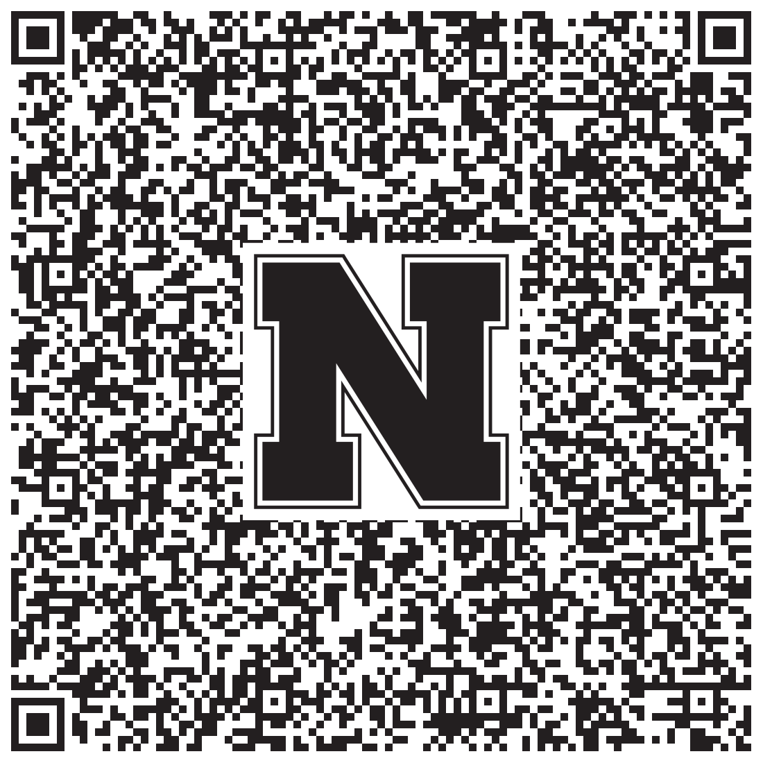 QR code linking to M Hallbeck vcard