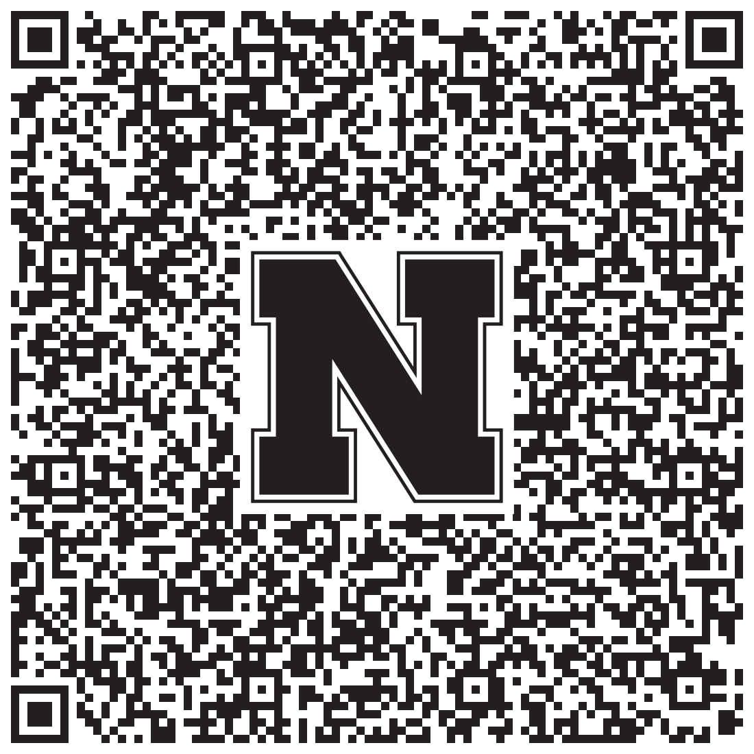 QR code linking to Sara Johnson vcard