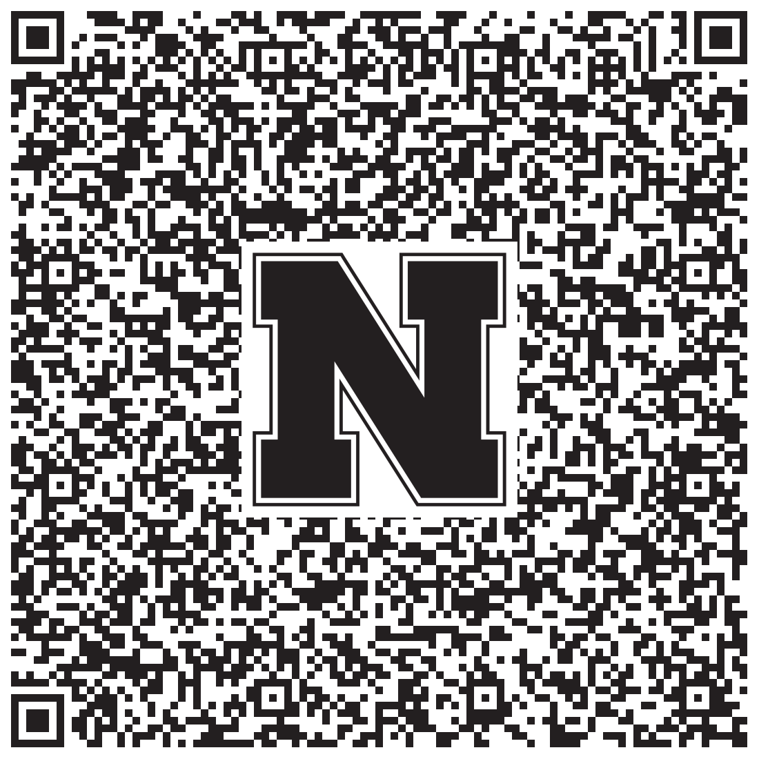 QR code linking to Samantha Link vcard