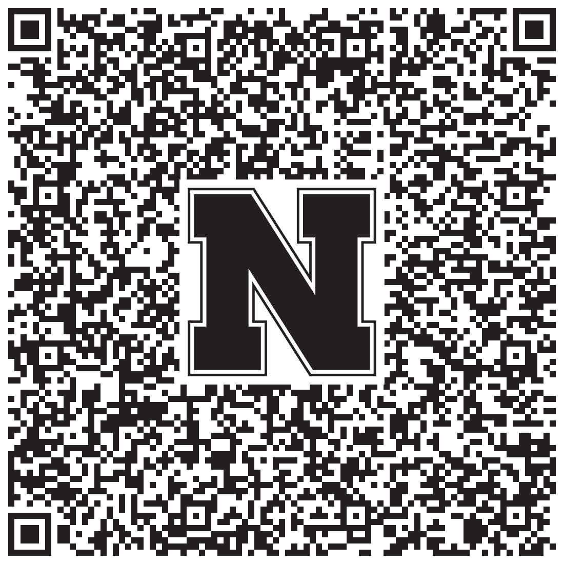 QR code linking to Samantha Maca vcard