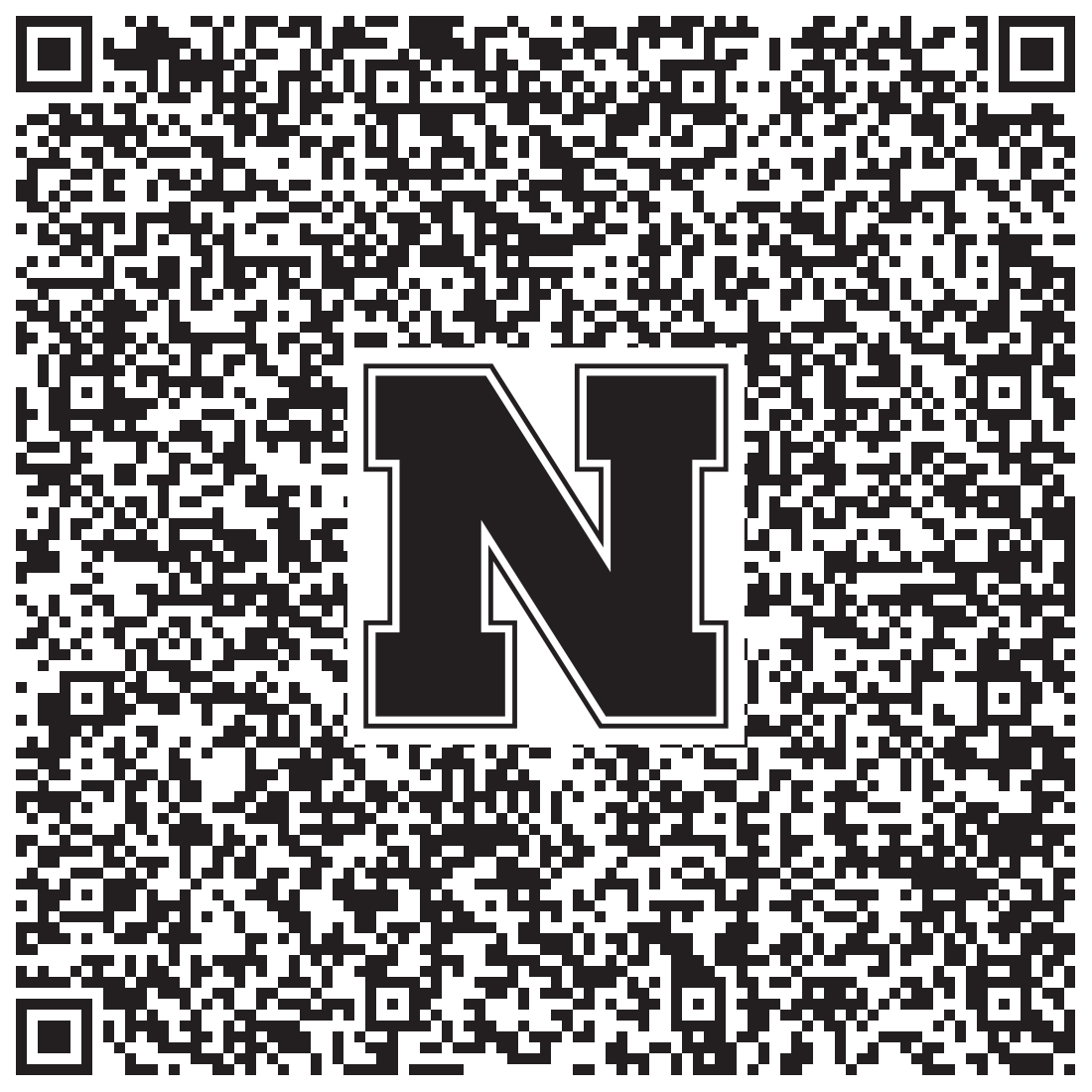 QR code linking to Sarah Messerli vcard