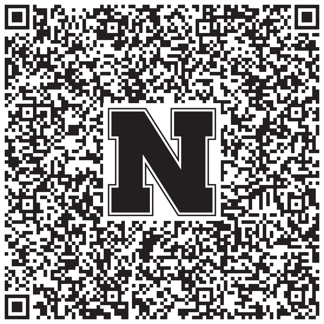 QR code linking to Sharon Oltmer vcard
