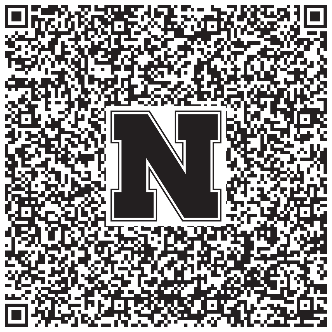 QR code linking to Safia Rauf vcard