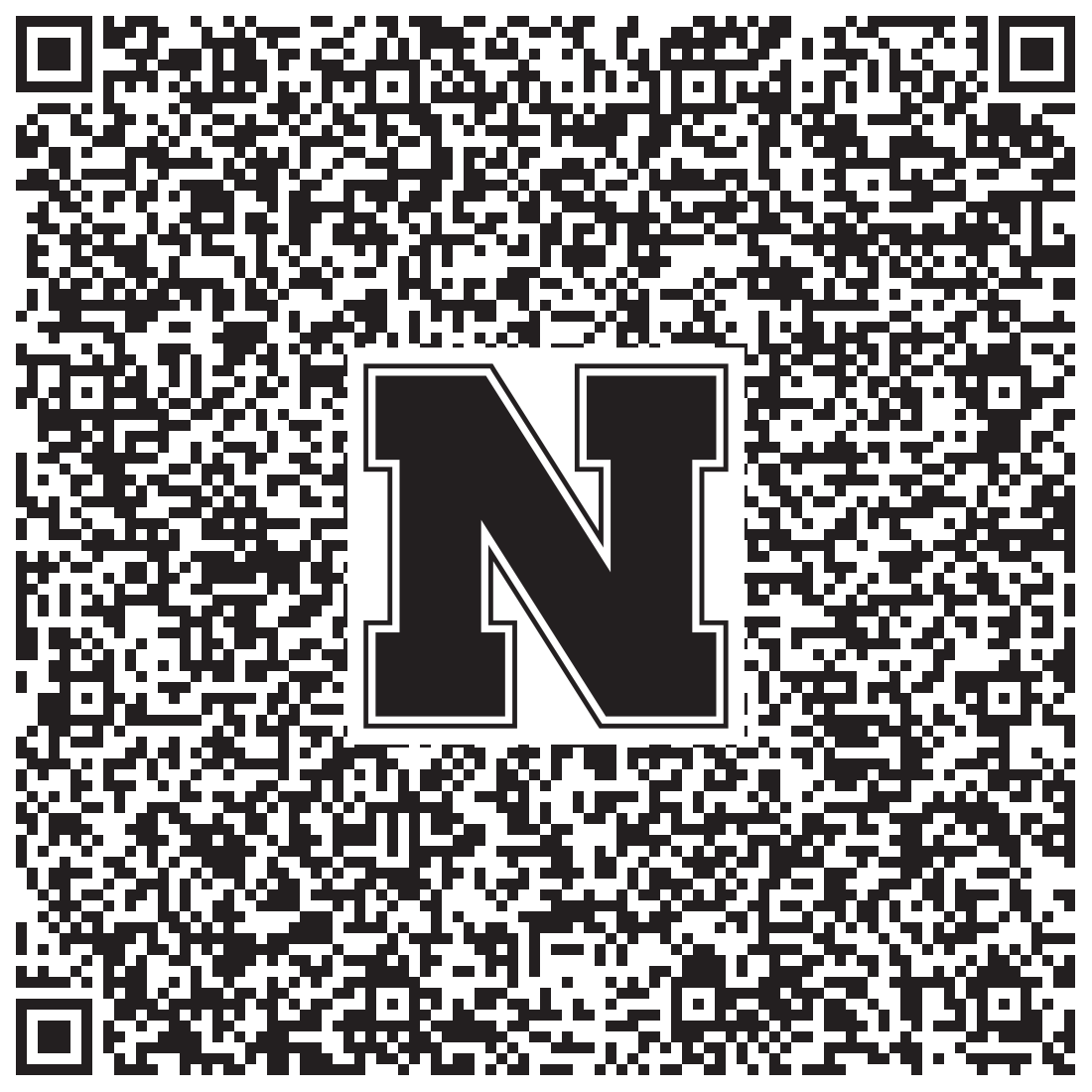 QR code linking to Samantha Reinhard vcard