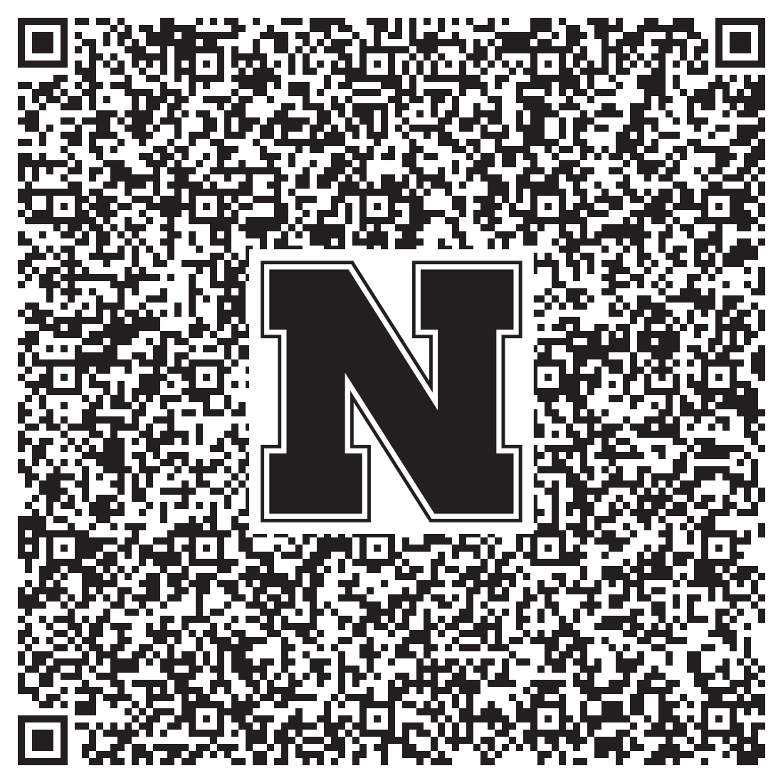 QR code linking to Sarah Rhea vcard