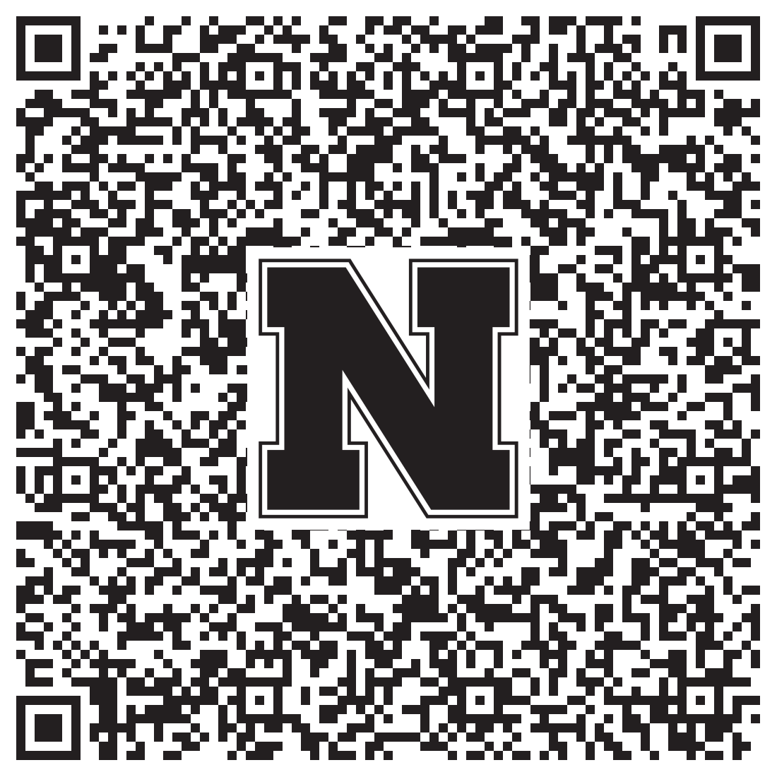QR code linking to Sara Roberts vcard