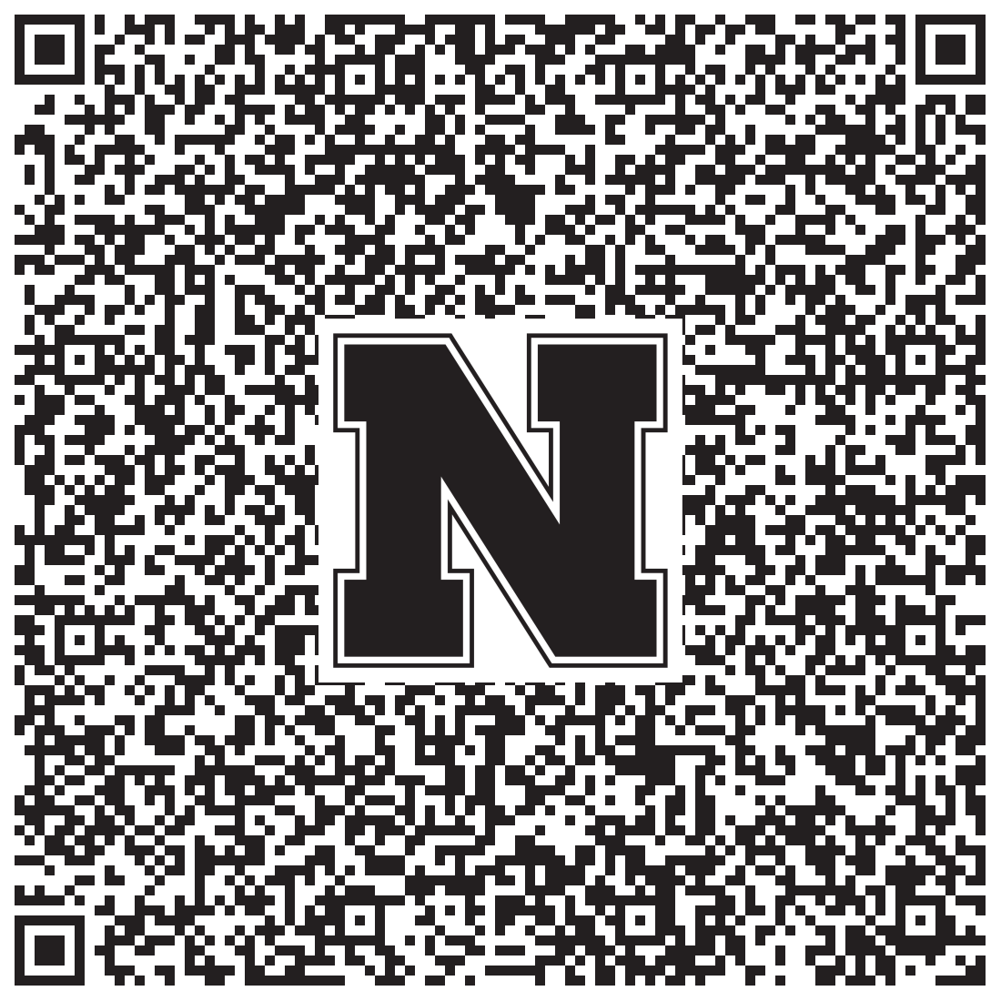 QR code linking to Sarah Stowell vcard