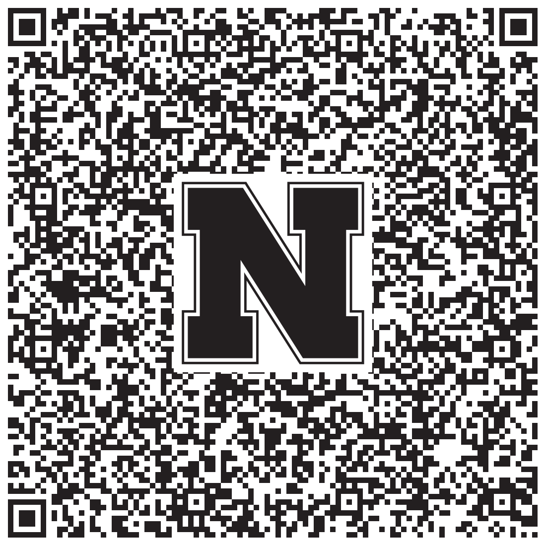 QR code linking to Sarah Thorell vcard