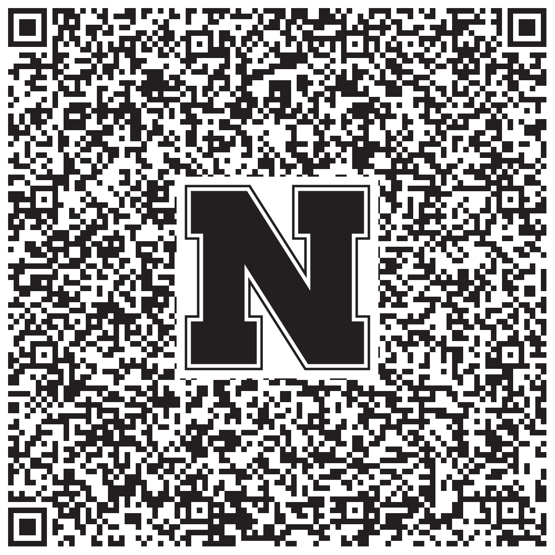 QR code linking to Sarah Widger vcard