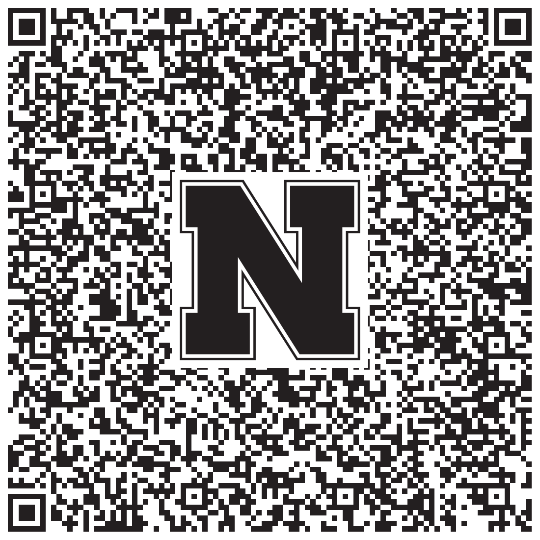 QR code linking to Thomas Bowling vcard