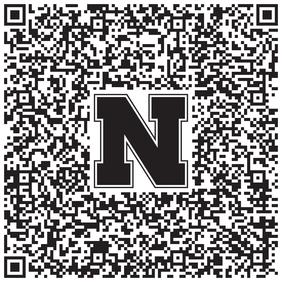 QR code linking to Thu Dang vcard