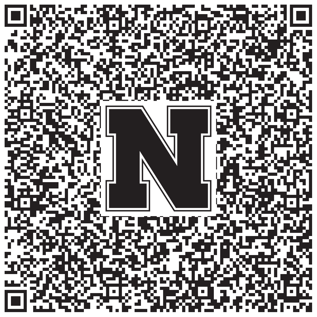 QR code linking to Trenton Franz vcard