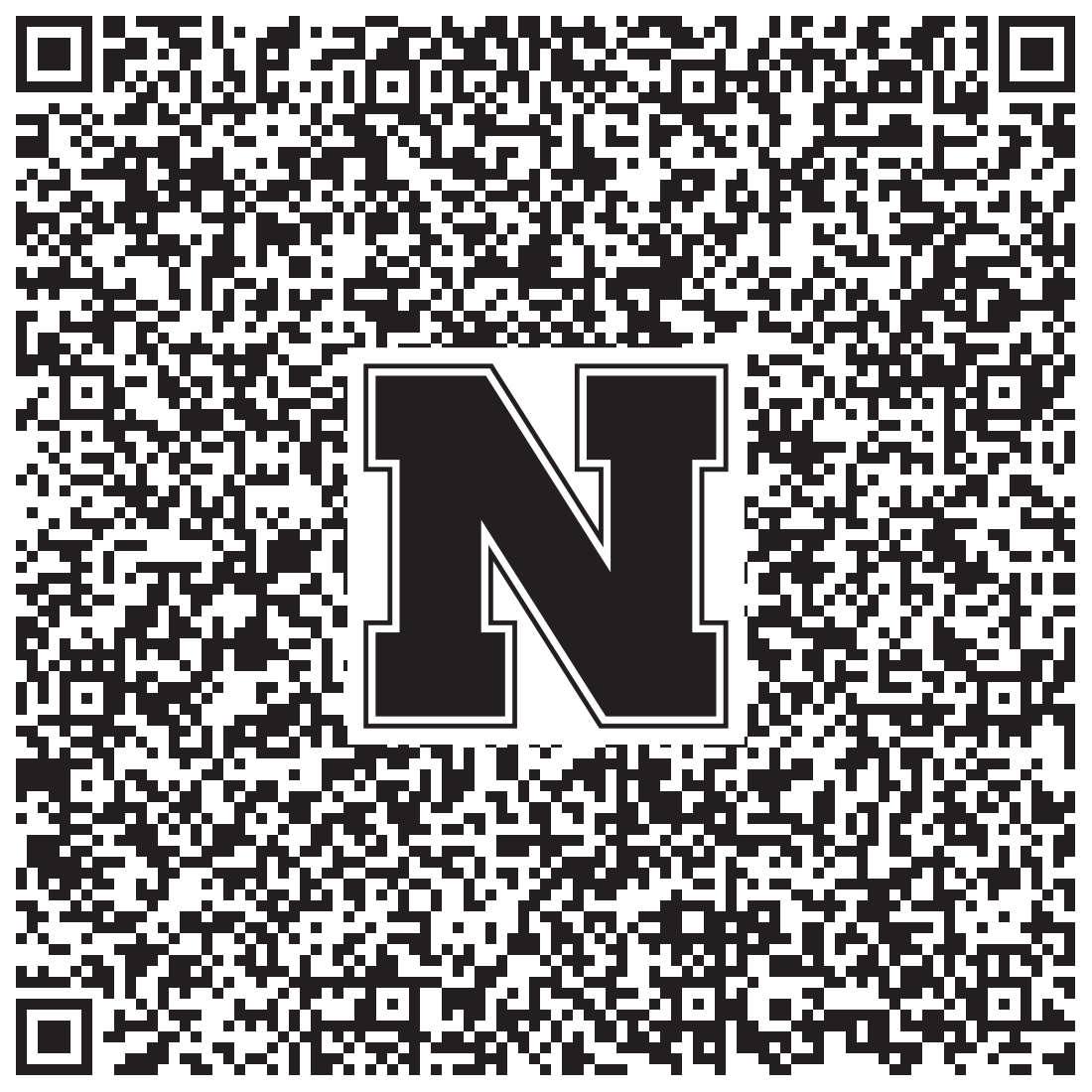 QR code linking to Tina Schinstock vcard